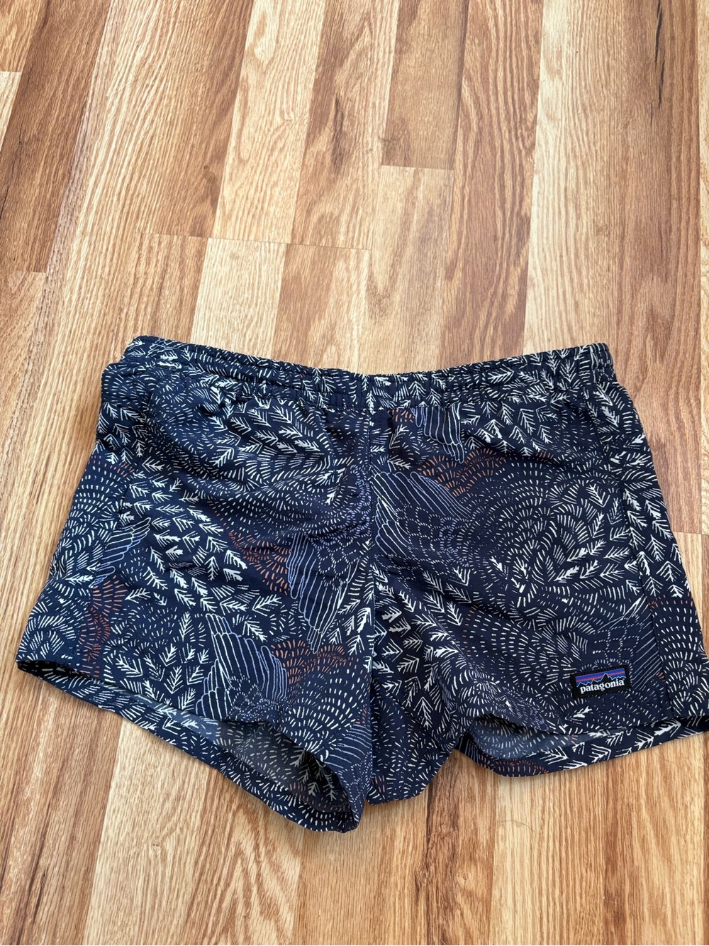 Patagonia Girls Baggies Shorts Swift Feathers